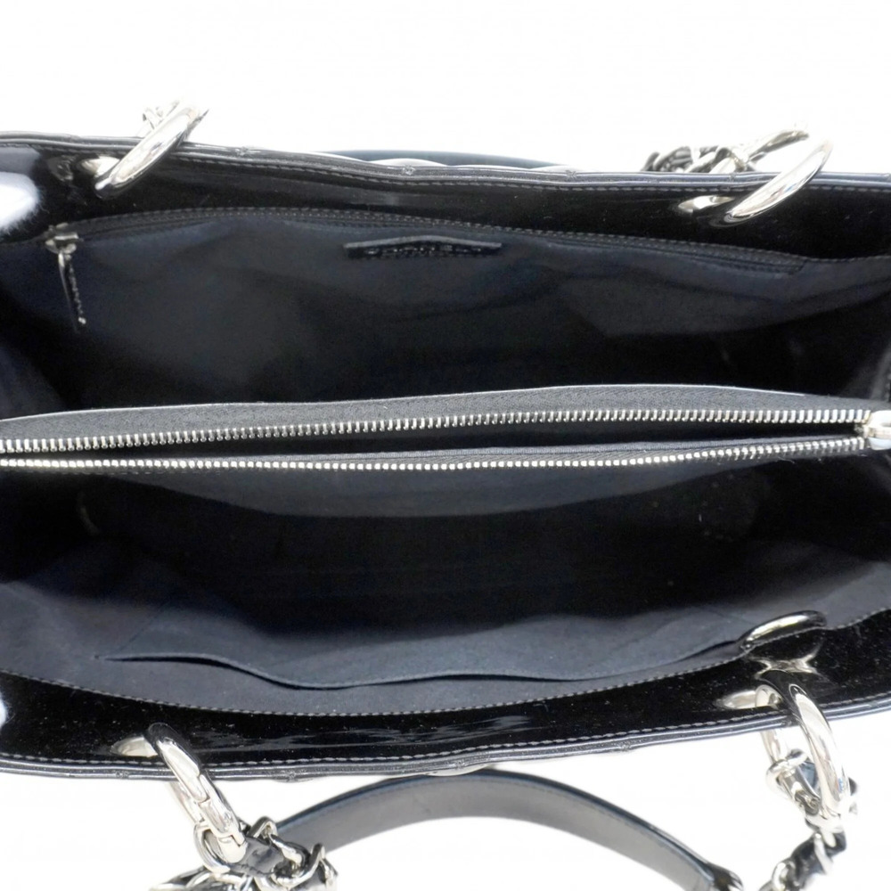 CHANEL Black Leather Tote Bag - Picture 4 of 15